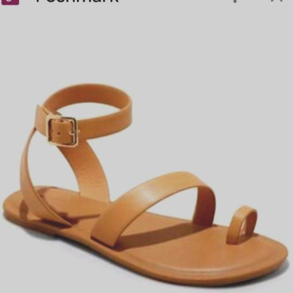 Women's Sol Tan Sandals Universal Thread Size 11